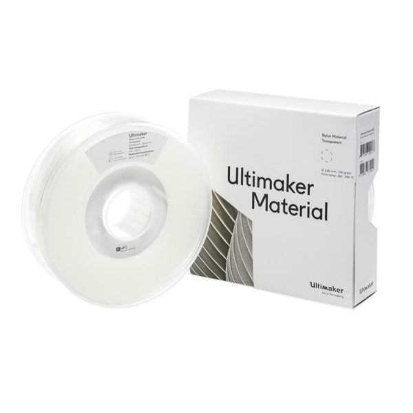 UltiMaker PAX (Nylon) Transparent 750gr 2.85mm