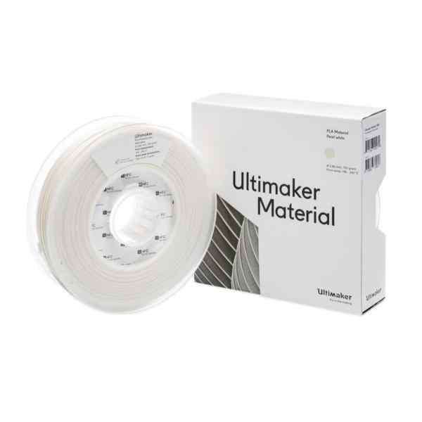 UltiMaker PLA Pearl White 750gr 2.85mm